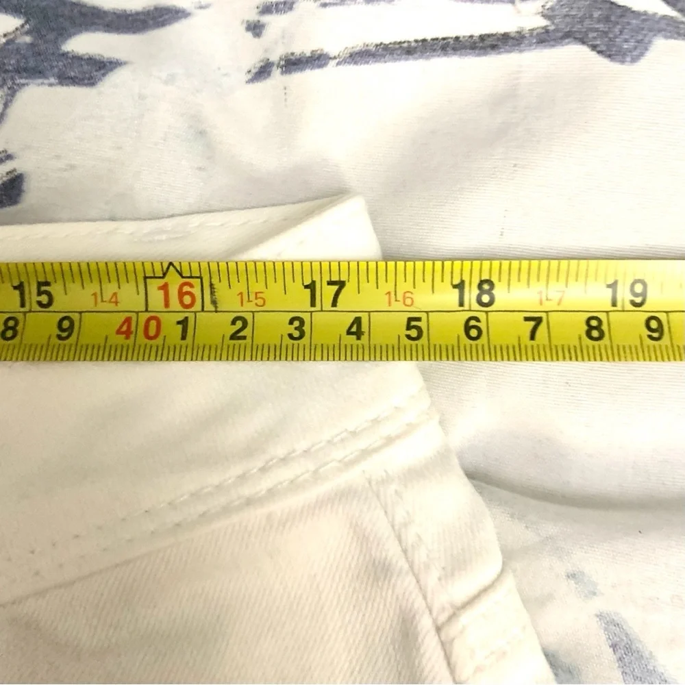 1822 Denim Jeans Women’s 10 White Summery Capri Denim Everyday Casual Pants‎ - Picture 5 of 5